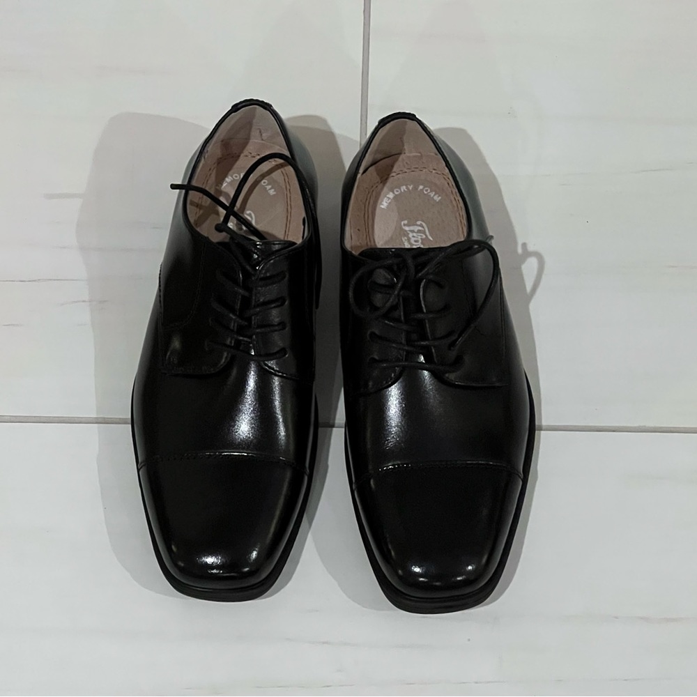 Florsheim Boys Black Oxford Dress Shoes 🆕